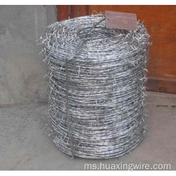 Kawat Barbed Galvanized Hot Dipped